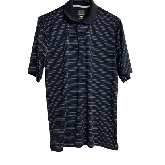GREG NORMAN, Men’s Play Dry, golf/polo shirt, Size S/P, Black, 100% polyester, - Picture 1 of 5